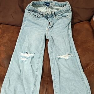 Old Navy Light Blue Wide Leg Jeans